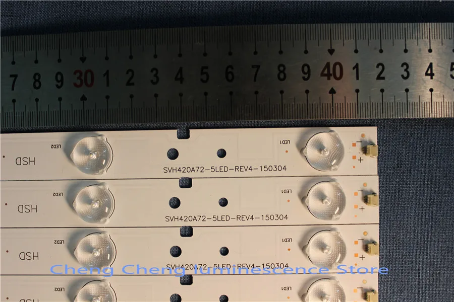 27 шт. подходит для Hisense LED42EC260JD/42C110 светильник полосы SVH420A72_REV3_5LED_130114