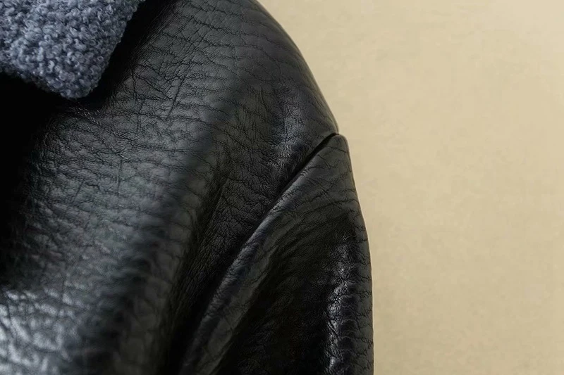 Большие размеры парки 4XL 5XL PU пальто Лоскутные женские парки теплые для зимы модная верхняя одежда KKFY4015