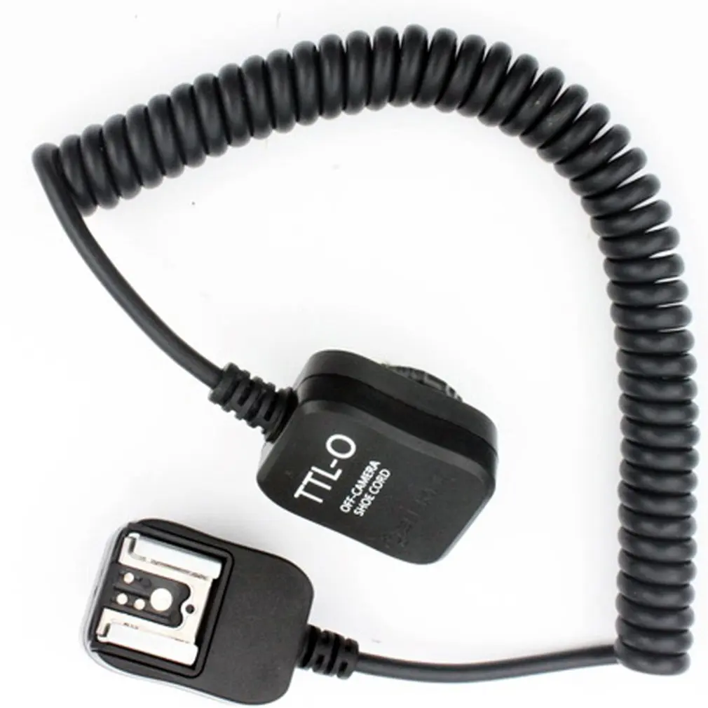 black Ttl-O применим к Olympus Flash Strobe Cable, камера Ttl Strobe Cable Off кабель для камеры Flash Ttl Line - Цвет: black
