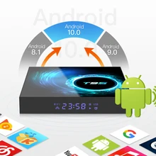 T95 H616 Android 10 Smart tv BOX Allwinner медиаплеер Wifi беспроводной 4G 64G Google Store Поддержка 3D Moive 6K HD видео ТВ плеер