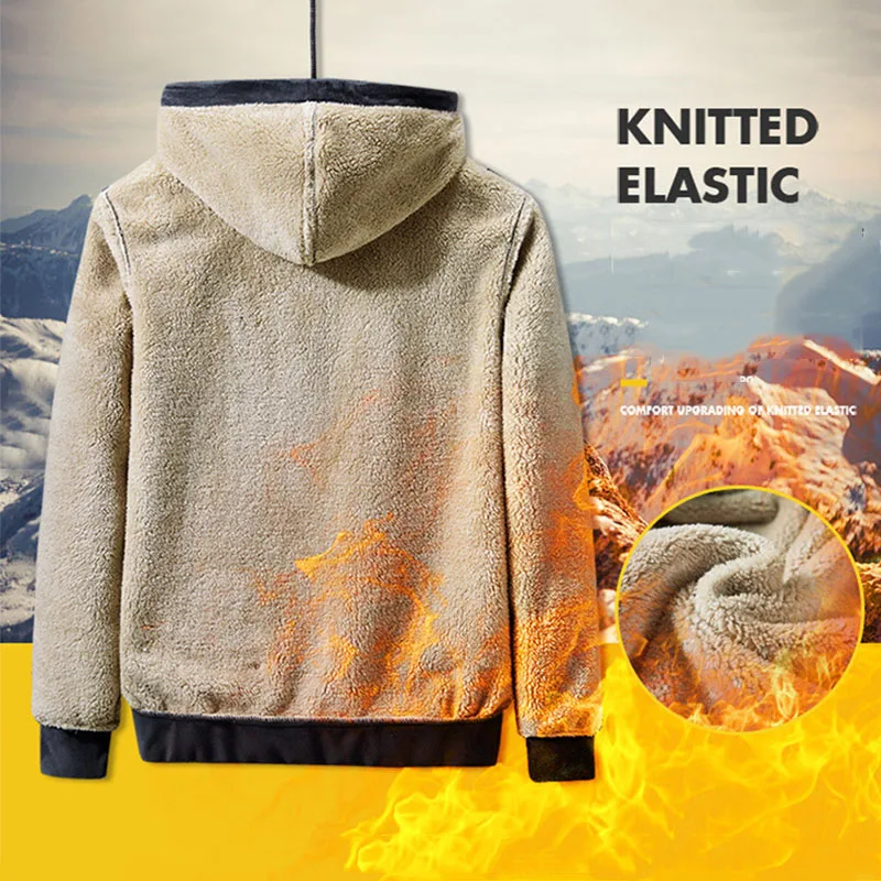 8XL мужские уличные зимние теплые куртки плюс бархатные утепленные термостойкие пальто для альпинизма спортивные куртки с капюшоном большого размера