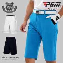 Barra di TRAINO PGM Golf Pantaloni da Uomo Shorts Ultra-Sottile Flat-Front Maschio Shorts Estate Sottile Dry Fit Abbigliamento Sportivo Traspirante golf Panno XXS-XXXL