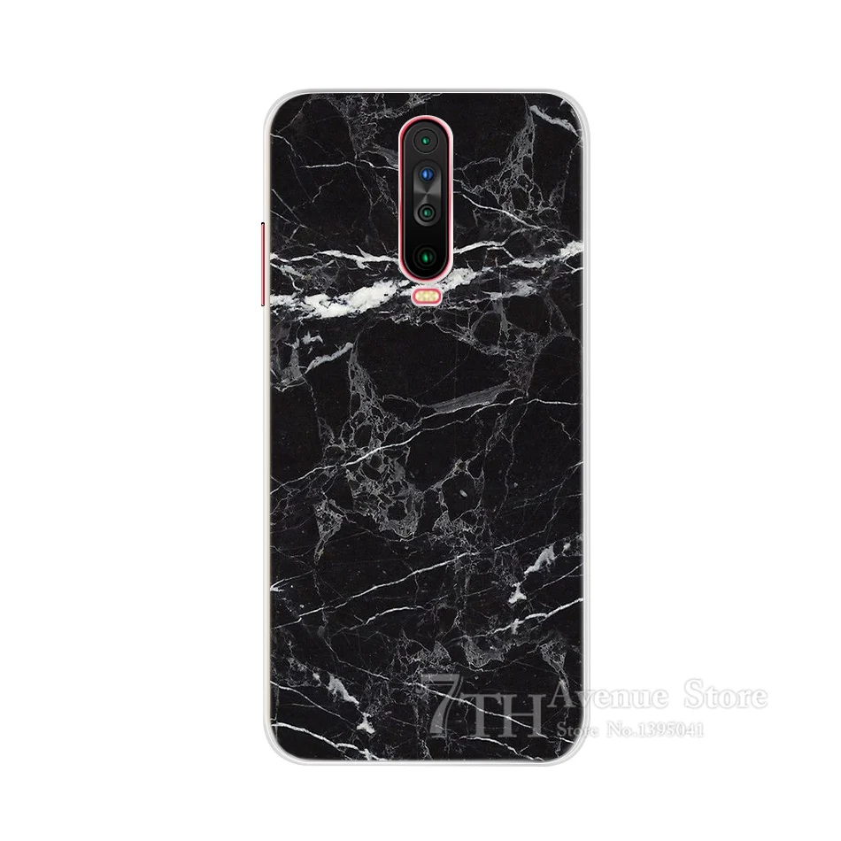 Marble Printed Soft TPU Silicone Phone Case with Bumper Protection
