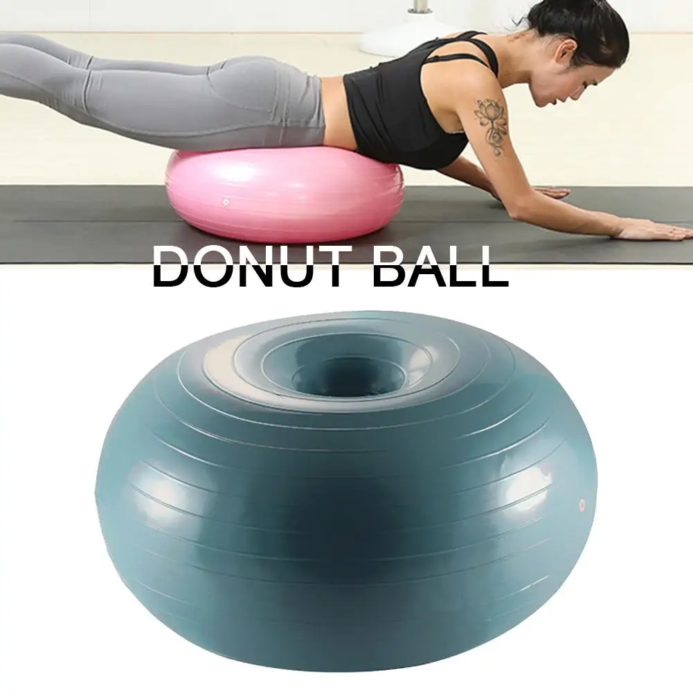 50x28cm Yoga Ball Exercise Gymnastic Fitness Pilates Ball Balance Exercise Gym Fitness Yoga Core Ball Indoor Training Yoga Ball