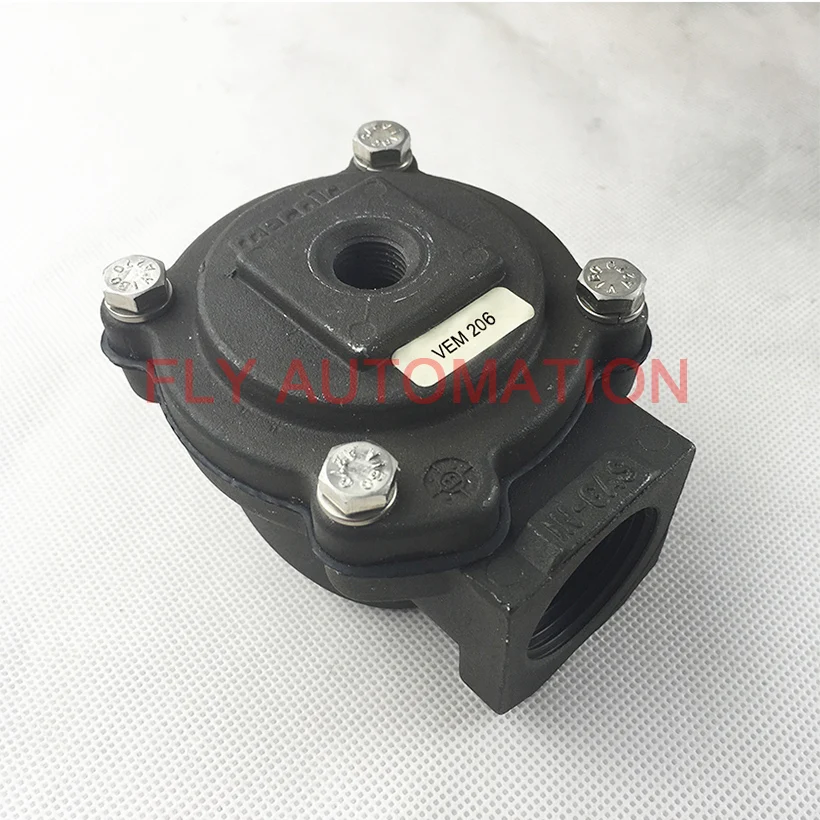 VEM206 Mecair 3/4 Inch DN20 Diaphragm Valves 200 series Aluminium Pulse Solenoid Valve