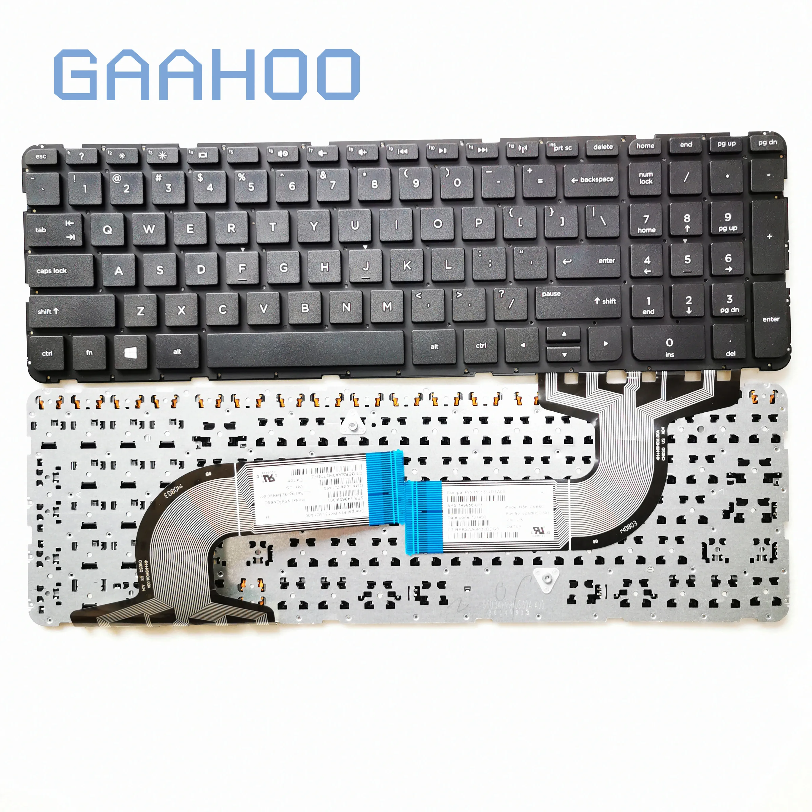 For Lenovo YOGA 500-15ISK 500-15ACL Keyboard backlit Spanish Teclado No Frame