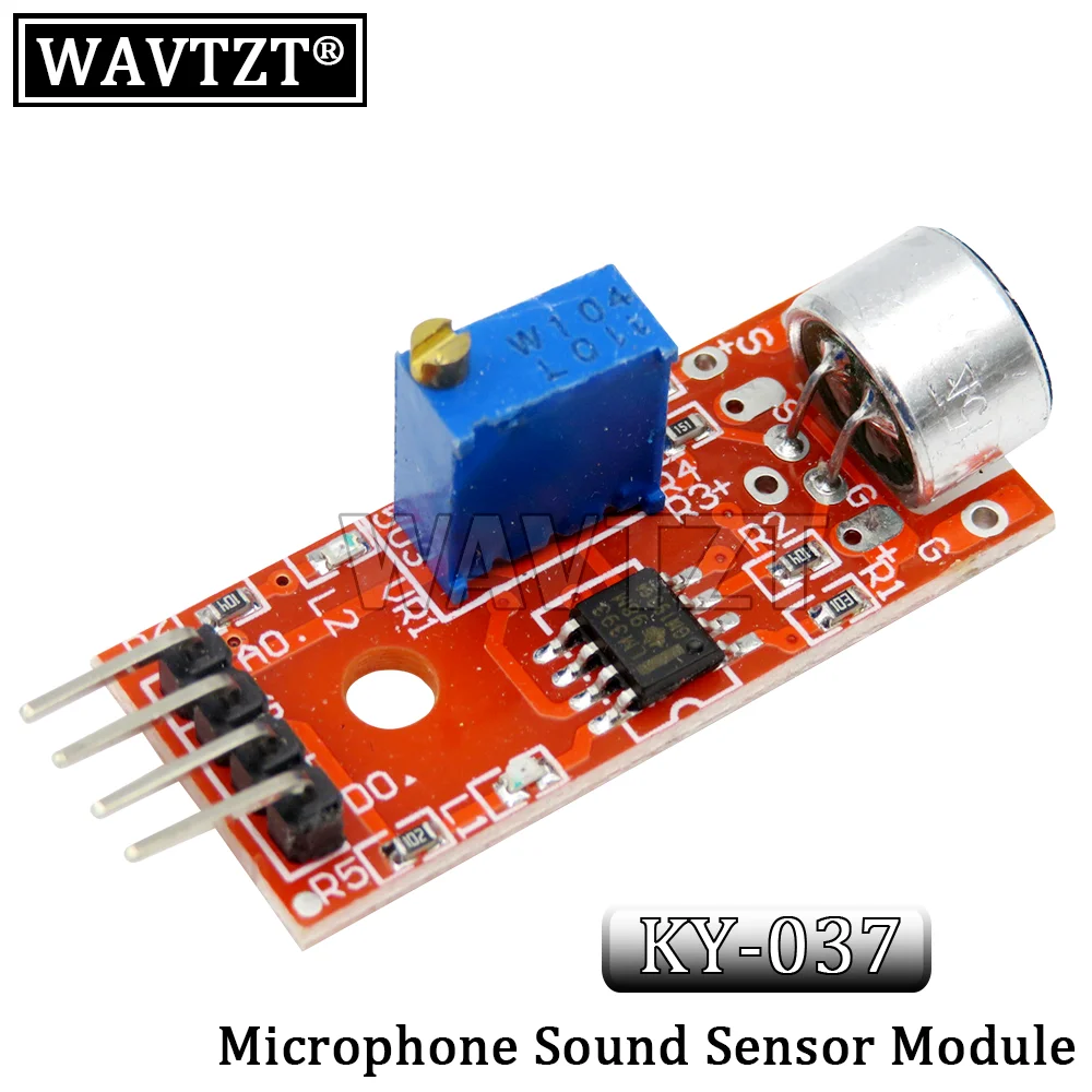 Wavtzt Ky037 High Sensitivity Sound Microphone Sensor Detection Module