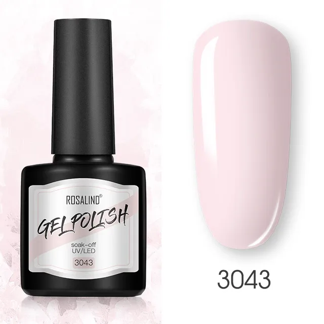 ROSALIND 8ml Gel Nail Polish Shiny Matte Effect Gel Polish For Manicure Nail Art Design Semi Permanent Painting Varnishes Gel RS17-3043