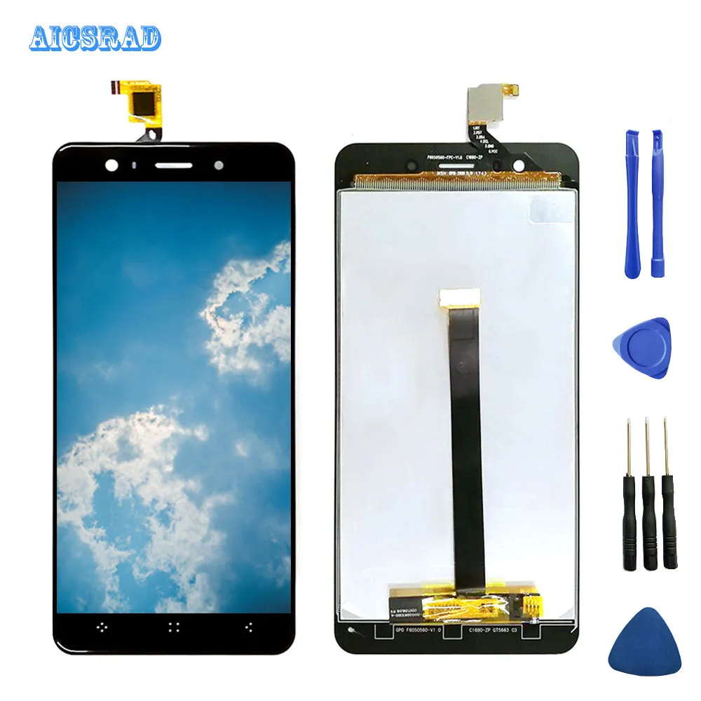 AICSRAD для elephone P8 Мини ЖК-дисплей и сенсорный экран в сборе идеальная запасная часть
