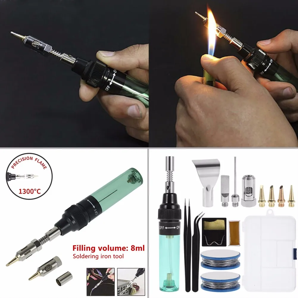 cheap stick welder Soldering Iron Tool Mini Portable 3In1 Butane Gas Professional Solder Iron Pen For Welding Repair Handicrafts Making Hand Tool electric soldering iron kit