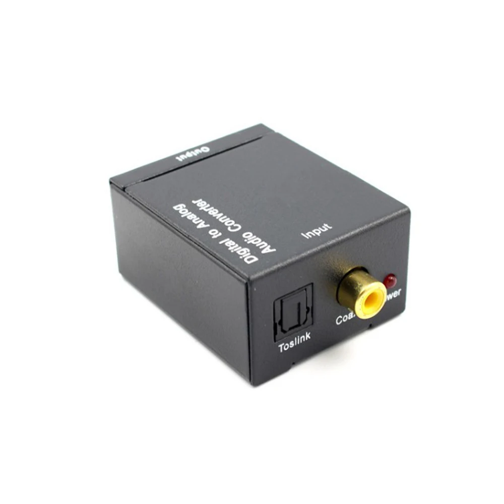 ЦАП усилитель декодер SPDIF цифро-аналоговый аудио конвертер Toslink коаксиальный сигнал к RCA R/L аудио декодер SPDIF ATV