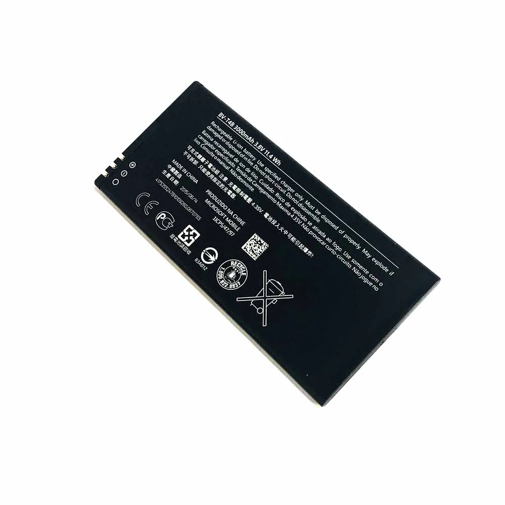 Высокое качество 3000 мА/ч, BV-T4B батарея чехол с подставкой и отделениями для карт для Nokia Lumia 640XL RM-1096 RM-1062 RM-1063 RM-1064 RM-1066 Lumia 640 XL смарт-чехол для телефона