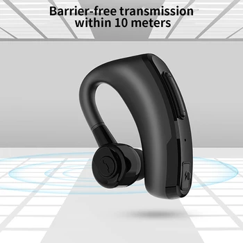 

1pair Sports Hands-free Call Outdoor Stereo Headset Gift Wireless Driver Bluetooth Earphone Gym Soft Universal Ear Hook Fashion