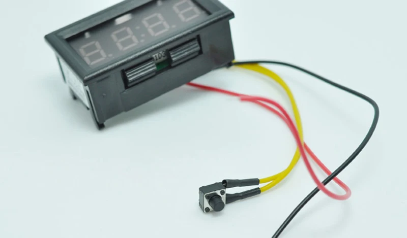 Горячая Новое поступление Авто-Стайлинг автомобиля аксессуары мотоцикла 12 V/24 V приборной панели светодиодный Дисплей цифровые часы украшение автомобиля