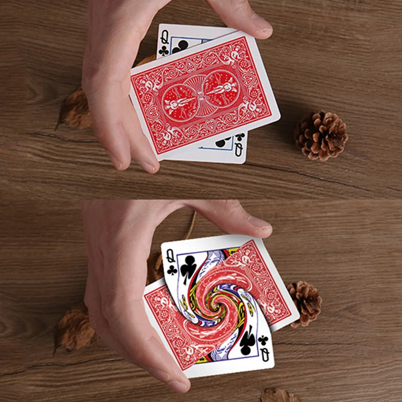 Vortex by Dan Harlan Playing Card Magic Tricks Deck Props Toy Magician Pops