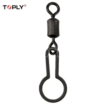 

with Fu European Style Carp Angling Fishing Accessories Swivel American Swivel Swivel and Racket Type 3cm Matte Black PVA Clasp