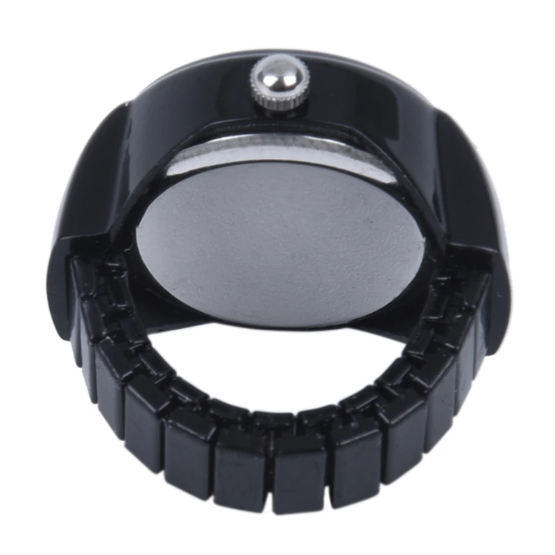 Arabic Number Quartz Men Pocket Finger Ring Watch 0.87" HOT
