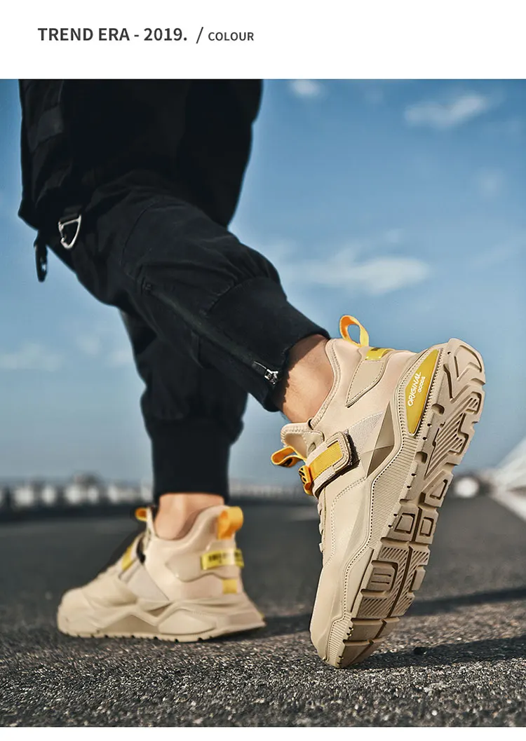 New West Vintage Dad Sneakers Mens Casual Shoes Hot Sale Men Shoes Leather Fashion White Winter Men Sneakers Woodland