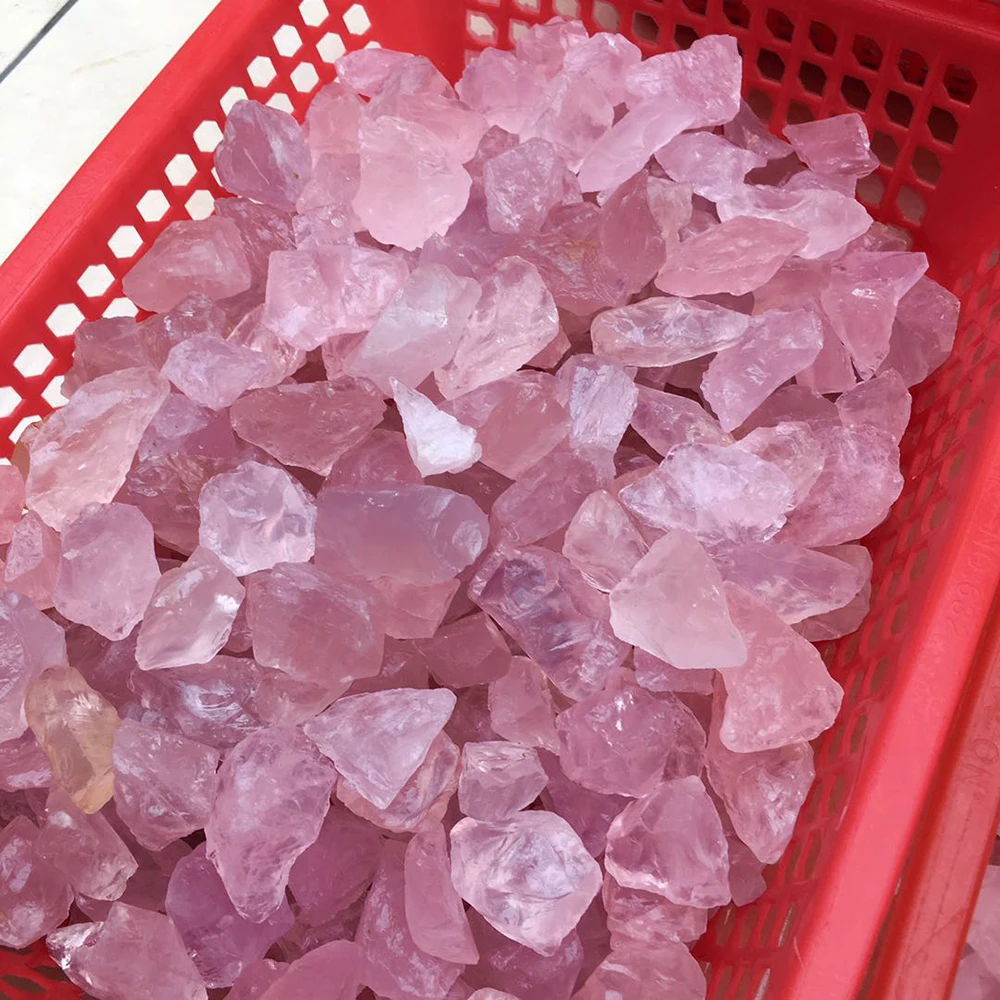 50 г натуральный сырой розовый кристалл кварца необработанный камень с лечебным действием, образцы кристаллов любовь натуральные камни и минералы аквариум камень