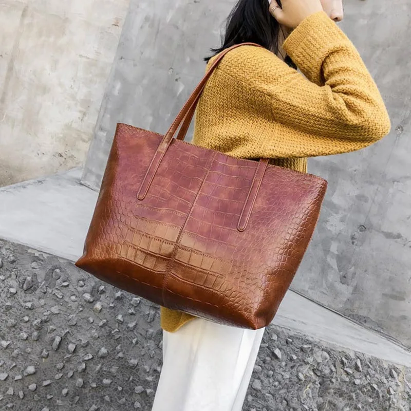 

Fashion Women Shoulder Bags Pu Leather Women Handbag Large Capacity Ladies Handbags sac a main WBS760