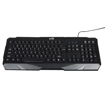

HOT-RuiDing N200 Wired USB Keyboard 104Key with Numeric Keypad Fit for Desktop Laptop Notebook
