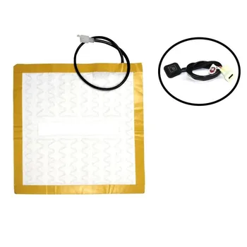 

12V Universal Motorcycle ATV UTV E-BIKE Waterproof and flexible Fiber Seat Heater for motorcycle heated pad cushion accessory