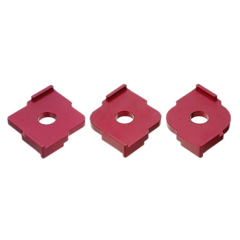 

3Pcs Wood Panel Radius Quick-Jig Router Table Bits Engraving Machine Trimmer Jig Corner Templates Kit Aluminum Alloy