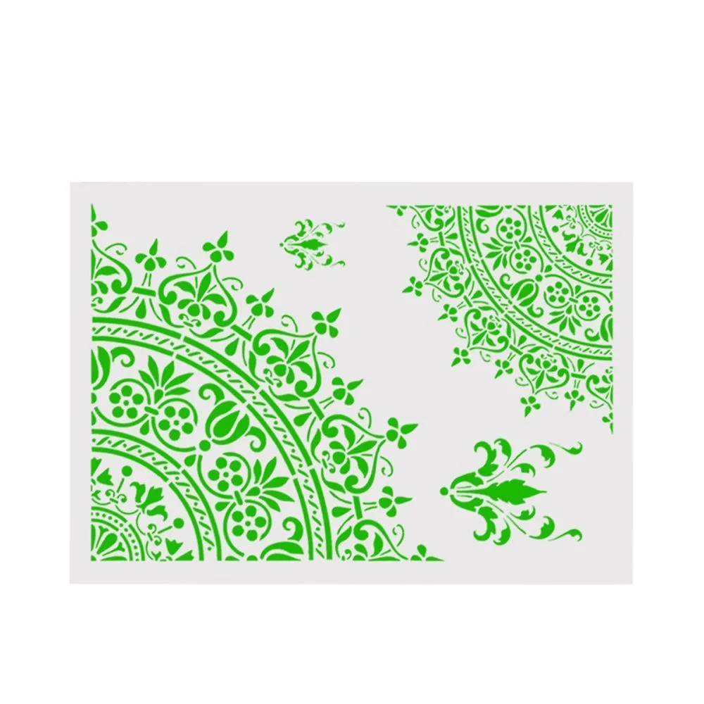 Трафареты для раскрашивания стен штампованная скрапбукинга ремесло 2020