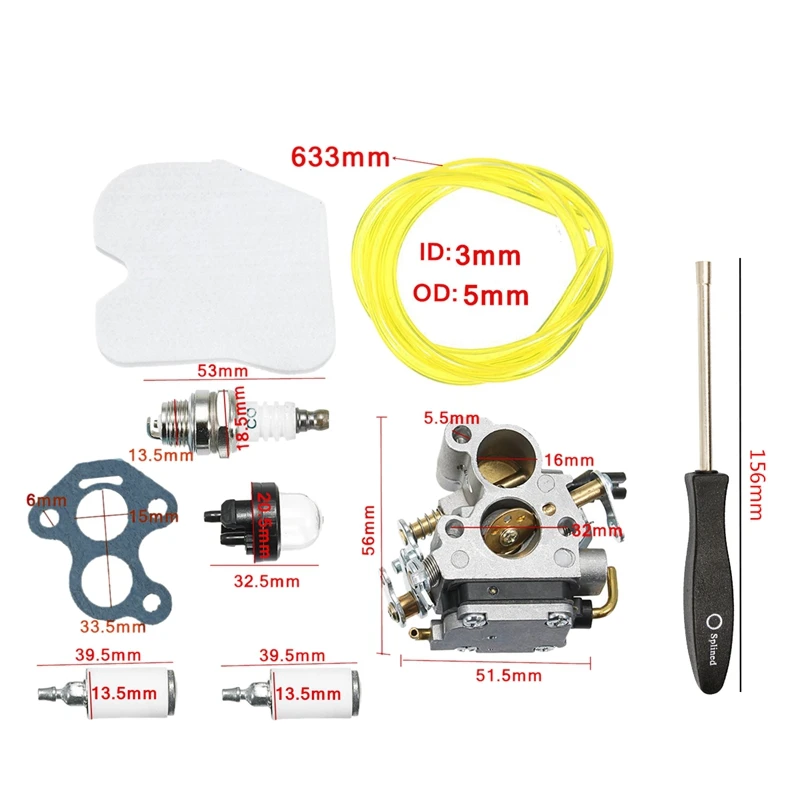 Бензопила карбюратор 574719402 545072601 для Husqvarna 235 235E 236 240 240E