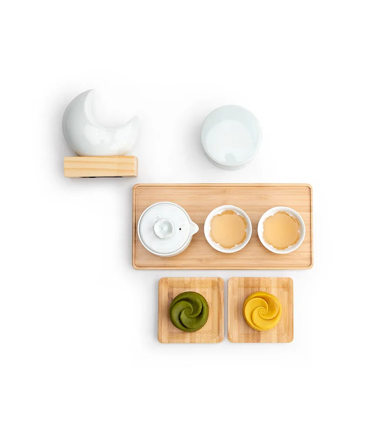 TANGPIN керамический чайник Gaiwan чайные наборы Китайский кунг-фу чайные наборы для середины осени праздничные подарки
