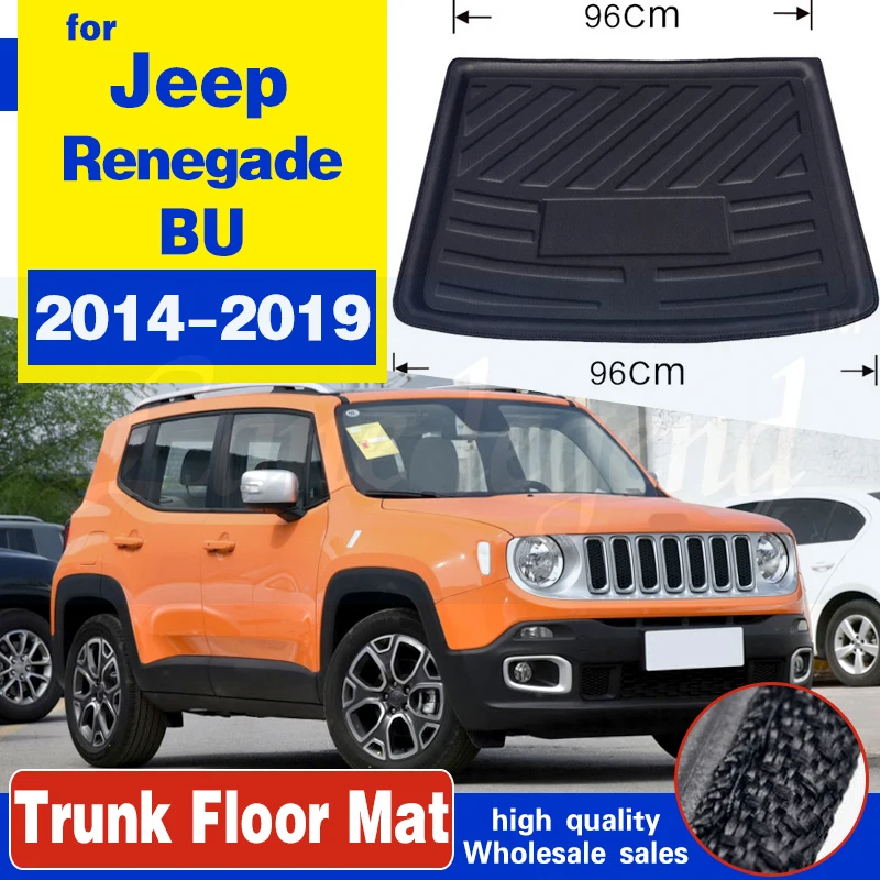 For Jeep Renegade 2014 2019 Interior Rear Trunk Boot Liner Cargo Mat