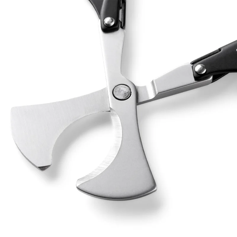  Portable New Arrival Folding Multi-function Cigar Cutter Suitable for All Sizes Cigar Scissors CLE-