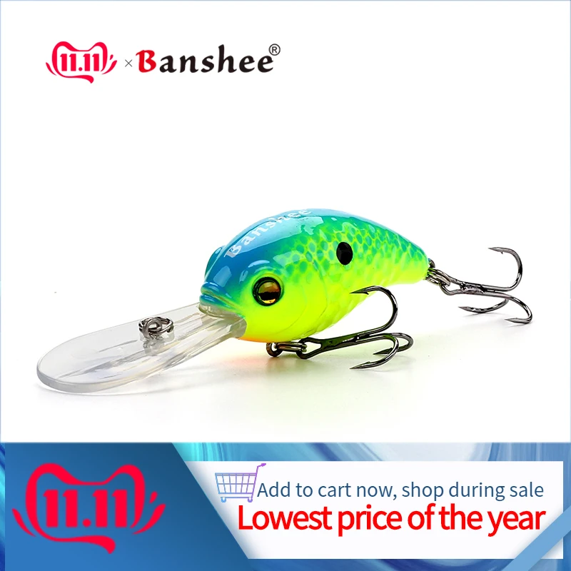 Banshee 50 мм 10 г приманка для глубокого погружения рыболовная форель/бас воблеры