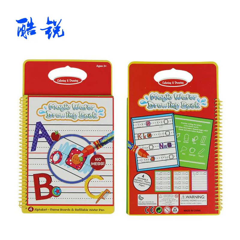

Cp1395-1 Lettered Magic Water Canvas Magic Drawing Board Educational Color Drawing Board
