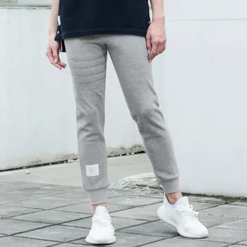 

2020 Fashion TB THOM Brand Tracksuit Bottoms Womens Casual Cotton Sweatpants Women Joggers Pants Spring Sports Trousers