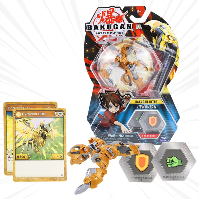 TAKARA TOMY New Genuine Bakugan Bakugan Upgrade Pack Gold Phoenix Boy  Ejection Deformation Burst Egg Toy