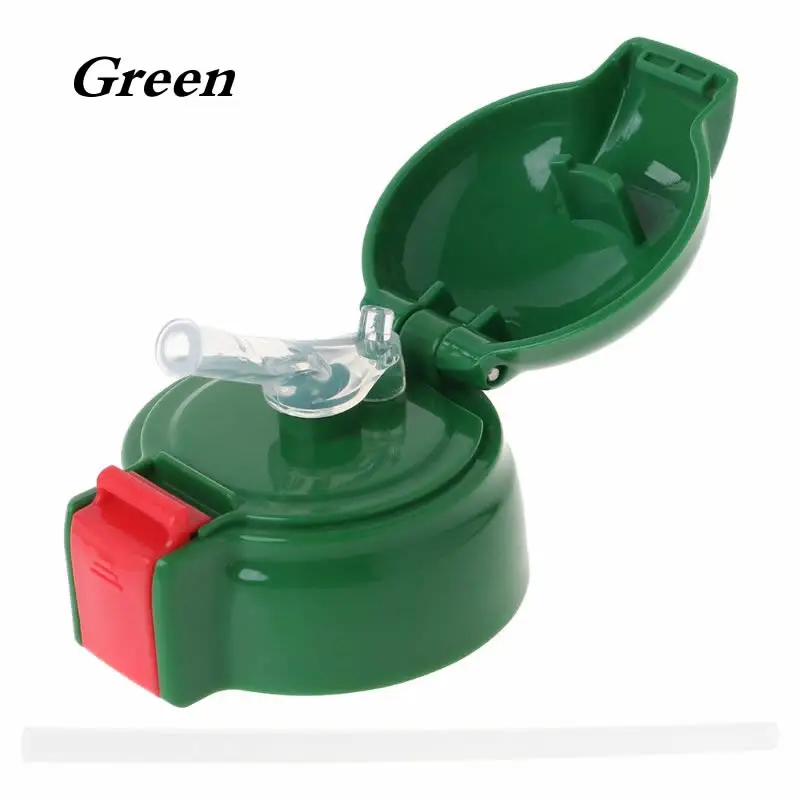 Green Детская оболочка для бутылки с соломинкой защита от проливов напиток кормления детей твист чашки DXAD - Color: Green
