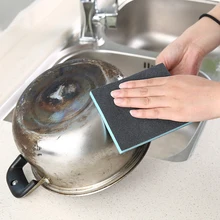 Волшебная губка супер посуда ластик нано-наждак горшок щетка для удаления нагара маленький чистящий инструмент кухонные принадлежности