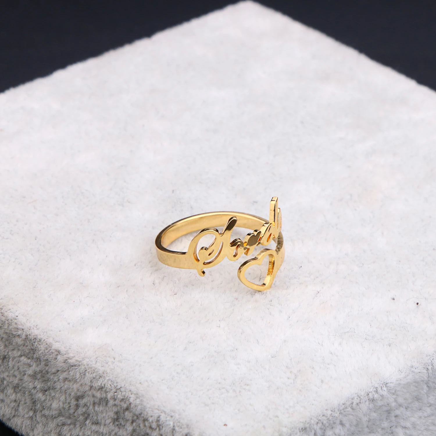 personalized ring for girlfriend