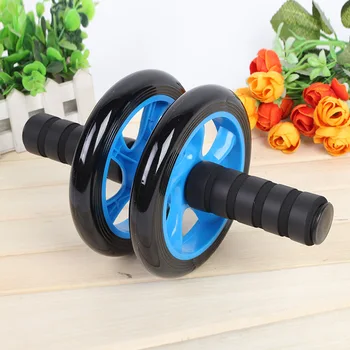 

Roller Gym Roller Trainer Training Muscle Exercise Equipment Home Fitness Equipment Double Wheel Abdominal Power Wheel