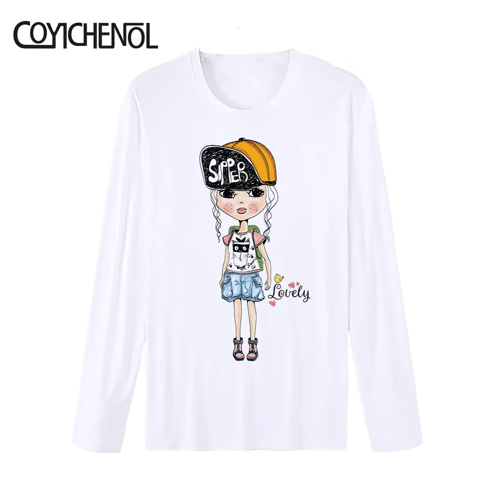247.246. Hand drawn fashion cute girl long sleeve (21)