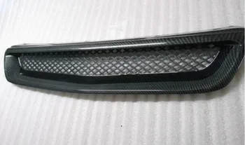 

FITS FOR 96-98 HONDA CIVIC EK CX DX EX HX LX FRONT HOOD GRILL GRILLE Carbon Fiber Grain ABS
