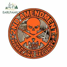 EARLFAMILY 13cm x 13cm for AMENDMENT Anime Funny Car Stickers RV VAN 3D DIY Fine Decal Bumper Trunk Truck Graphics Accessories