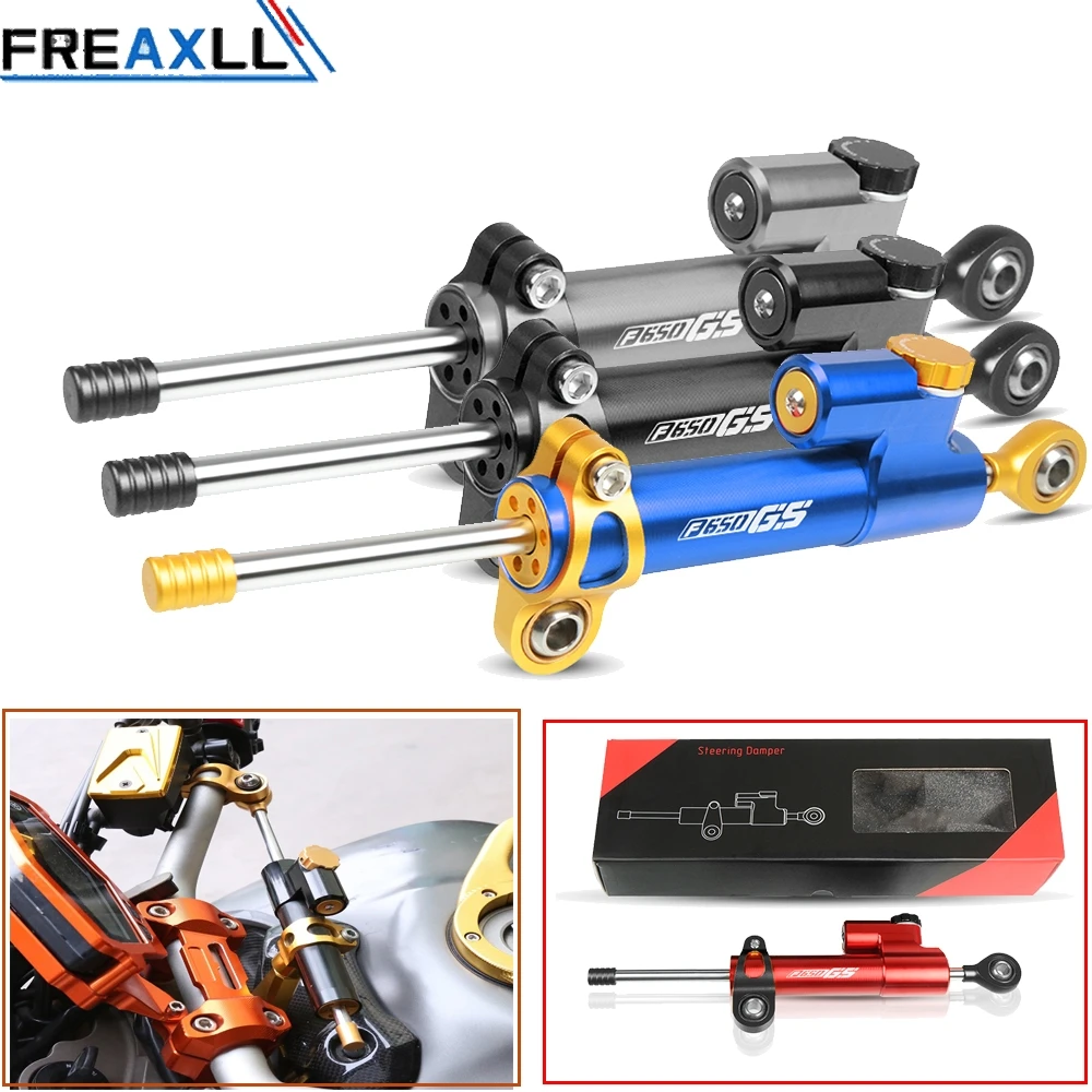 

For BMW F650 GS F650GS F 650 GS Motorcycle Accessories Damper Stabilizer Damper Steering Reversed Safety Control