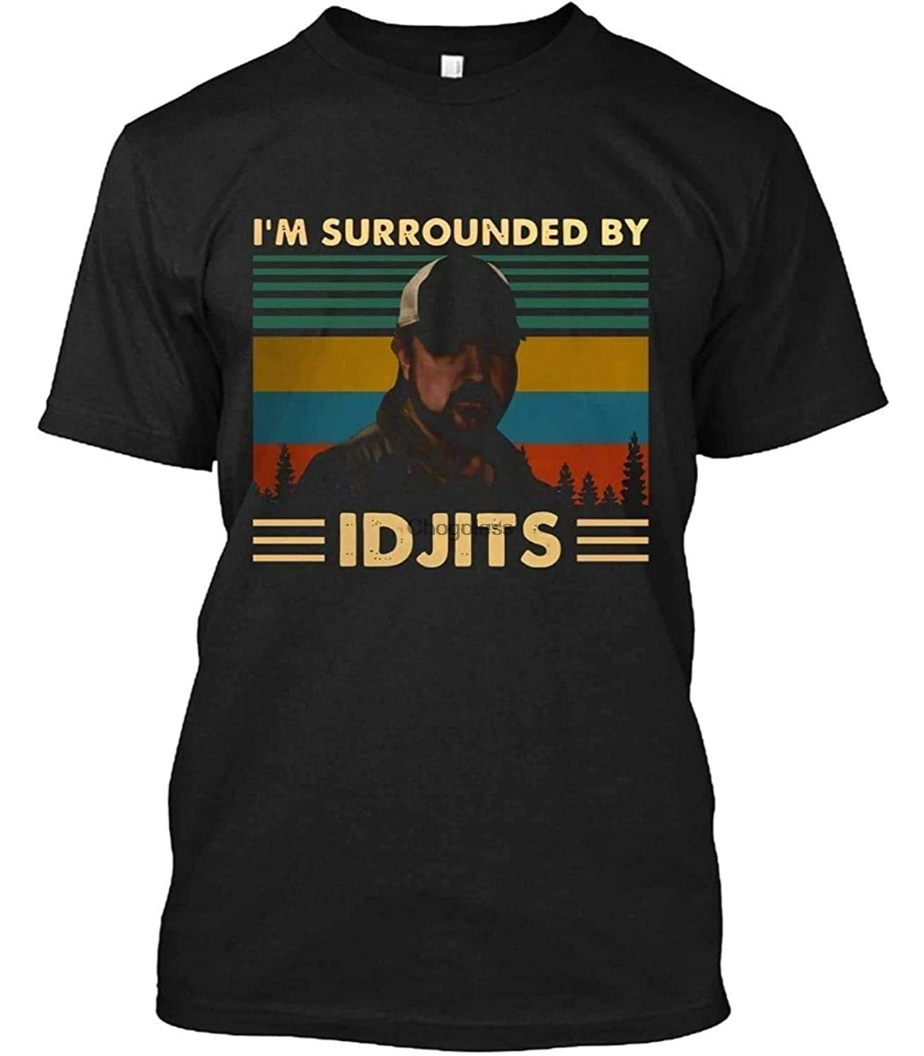 # Сверхнатуральная Винтажная Футболка с принтом IRsquoM окруженная Idjits Подарочная