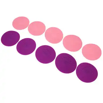 

Lip Makeup Lipstick Silicone Makeup Brush Cleaner Pad Makeup Brush Scrubber Board with Suction Cup Liquid Lipstick