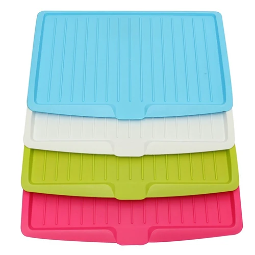 New Kitchenware Cutlery Drip Plate Sink Kitchen Plastic Dish Drainer Tray Large Sink Drying Rack Worktop Storage Rack nice