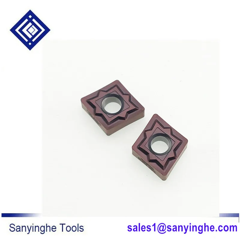 

Высококачественная токарная пластина sanyinghe 10 шт./лот CNMG120408-MF1 CP200 для токарного станка с ЧПУ