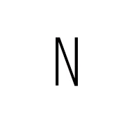Letter N