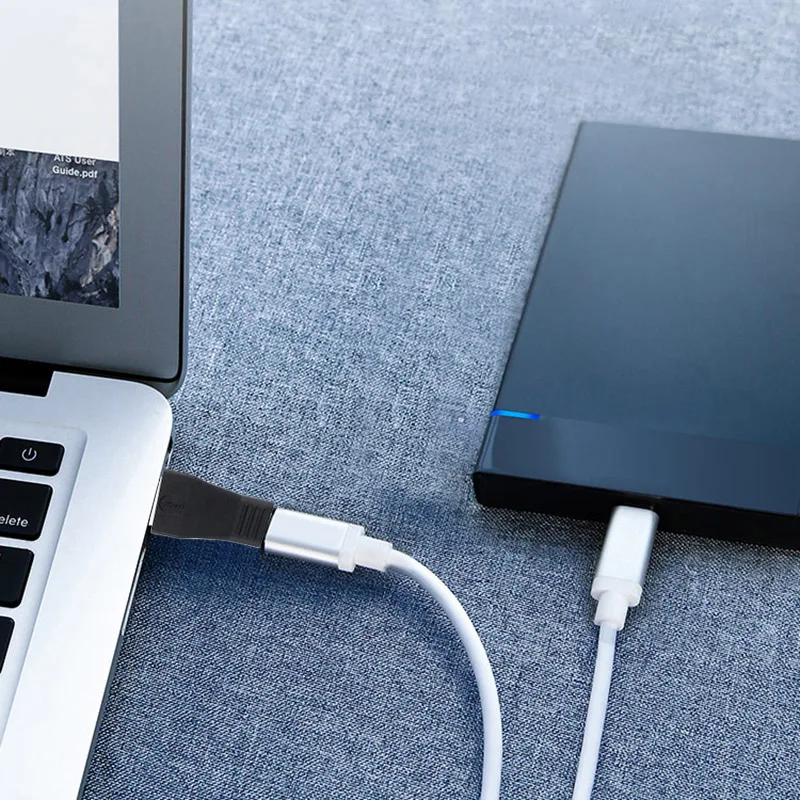 Ноутбук USB 3,0 мужчина к USB 3,1 Тип C Женский конвертер данных Настольный USB3.1 тип-c для USB-C Женский Порт OTG адаптер JLRJ